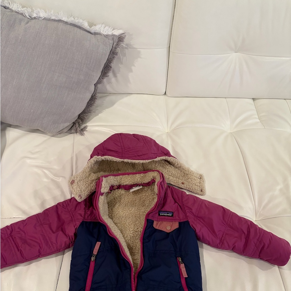 Patagonia girls reversible jacket 4T